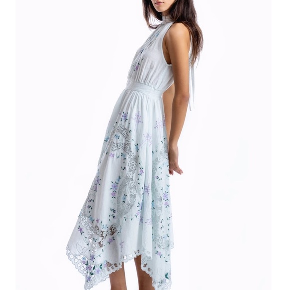 ONCE UPON A SONG - HALTER EMBROIDERED Mint S - Picture 6 of 12